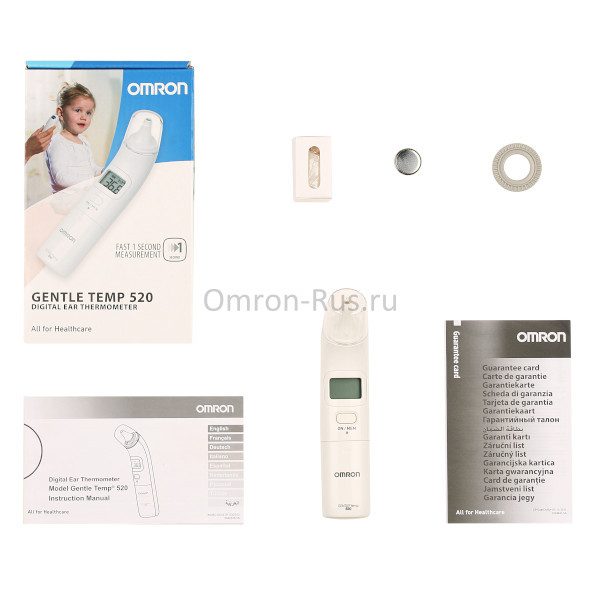 Термометр Omron Gentle Temp 520 инфракрасный ушной